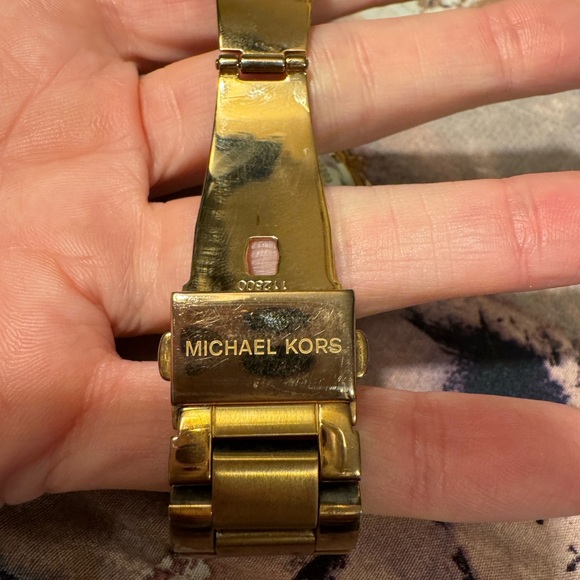 MICHAEL KORS MK5263 Blair All Rose-Gold 39mm Chronograph Watch w/ new battery! - Picture 6 of 11